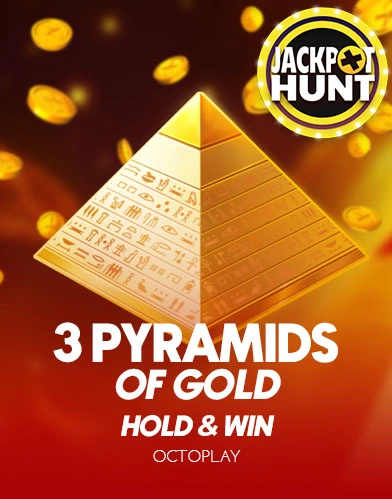 3 Pyramids of Gold: Hold & Win
