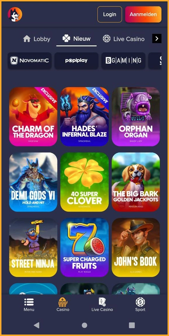 Compleet casinoberschap bij Puppybet – van slots tot live gaming