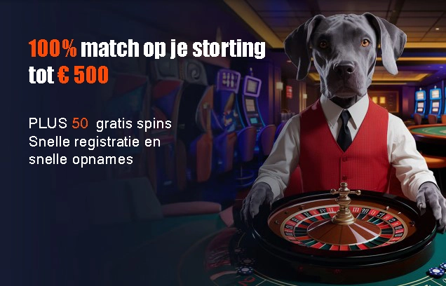 Exclusieve welkomstbonus voor nieuwe Puppybet-spelers